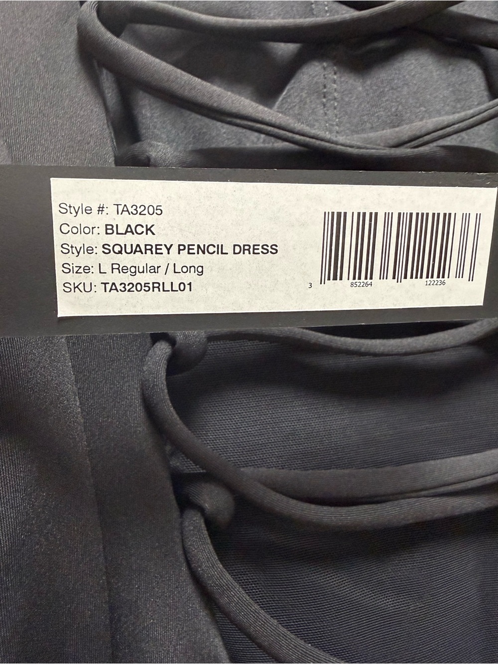Ta3 Squarley Pencil Dress. Black. Multiple Sizes Available - Picture 10 of 13